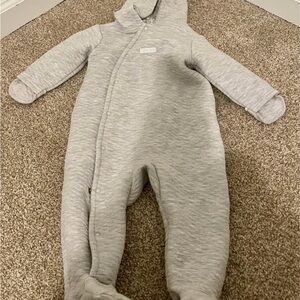 Cozy Gray Kids One Piece